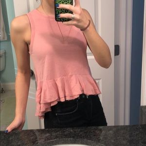 pink tank top NWOT